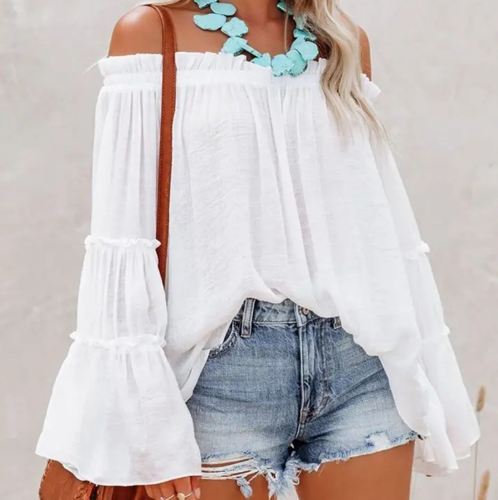 Boho Off Shoulder Top